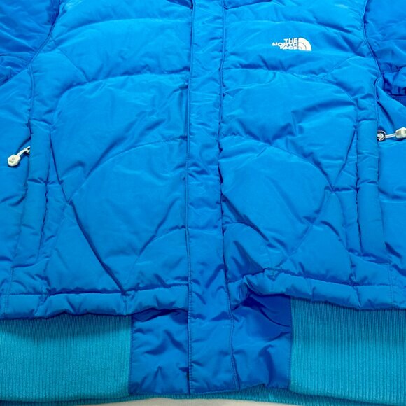 ~~The North Face Women's L Down Blue Coat 600 Down Goose Fill Puffer Jacket   ** - Picture 2 of 6
